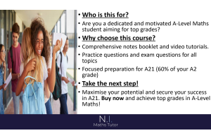 Mastering A21 revision course 