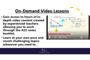 Mastering A22 revision course 