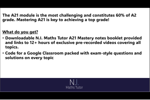 Mastering A21 revision course 